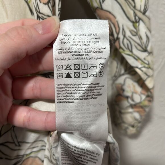 MAMA LICIOUS 3/4 Sleeve Printed Dress Size Small - Picture 5 of 7